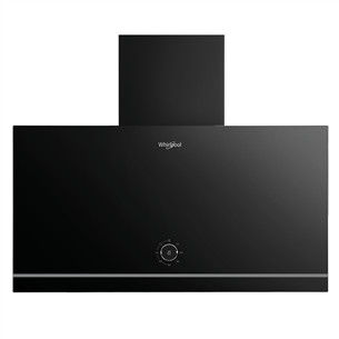 Whirlpool, 485 m³/h, laius 60 cm, must - Õhupuhasti WHVA62FLMK
