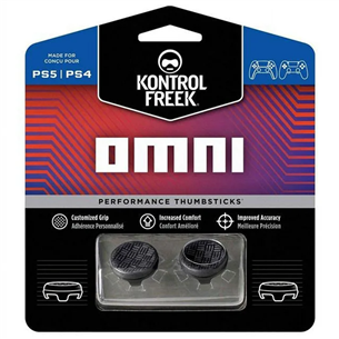 KontrolFreek Omni, PS4, PS5, 2 шт., черный - Накладки на стики BLA-8700-PS5