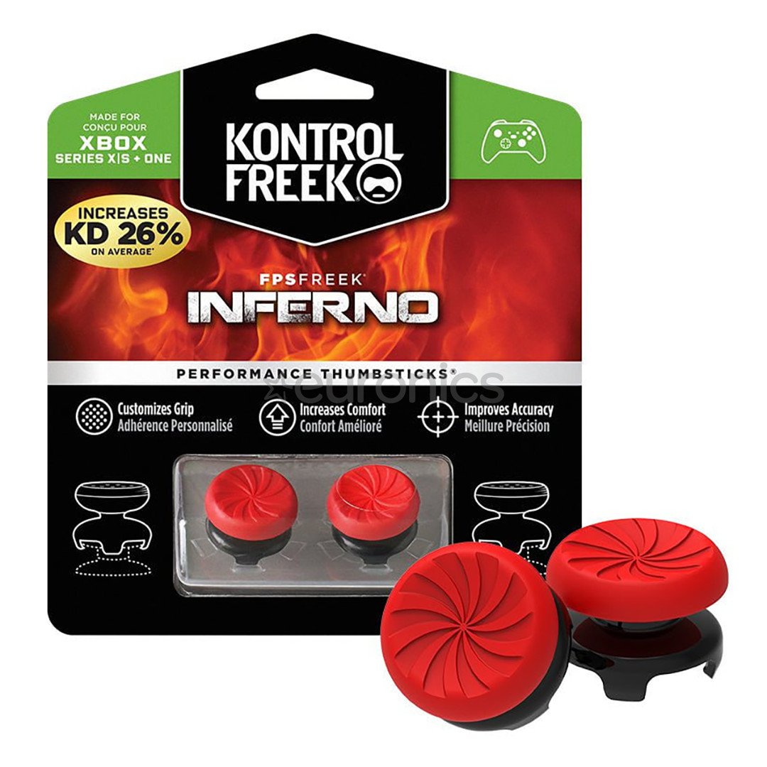 KontrolFreek FPS Freek Inferno, Xbox One / Series X/S, 2 шт. - Накладки на стики