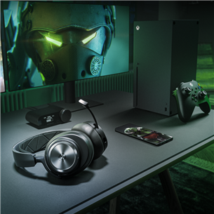Steelseries Nova Pro Wireless, Xbox One / Series X/S, must - Juhtmevaba peakomplekt