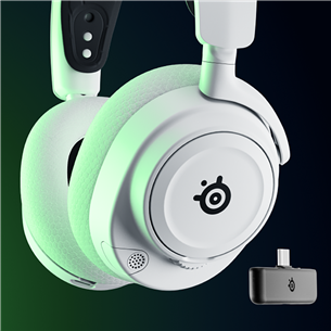 SteelSeries Arctis Nova 7X Wireless, Xbox, valge - Juhtmevaba peakomplekt