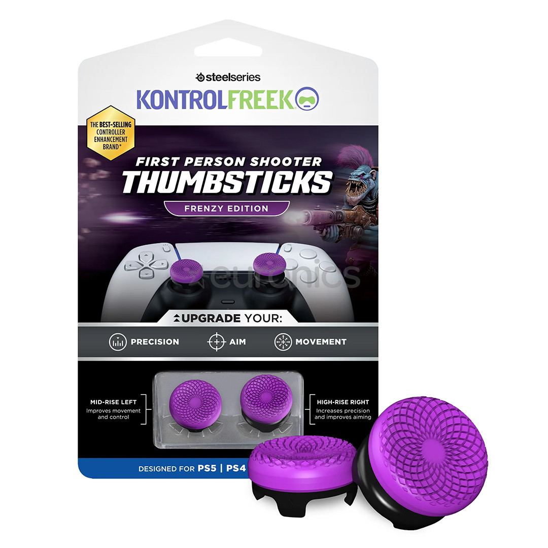 KontrolFreek Frenzy, PS4, PS5, 2 pcs - Thumbstick cover