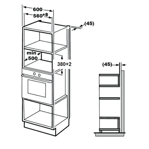 Beko, 25 L, 1450 W, must - Mikrolaineahi grilliga