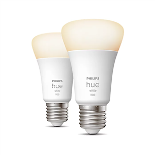 Philips Hue White 1100, E27, белый, 2 шт. - Умные лампы