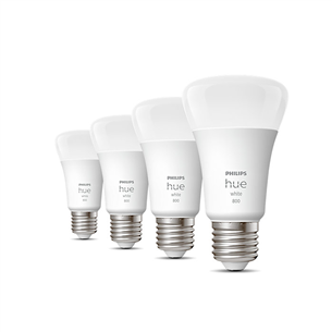 Philips Hue White, E27, white, 4 pcs - Smart light