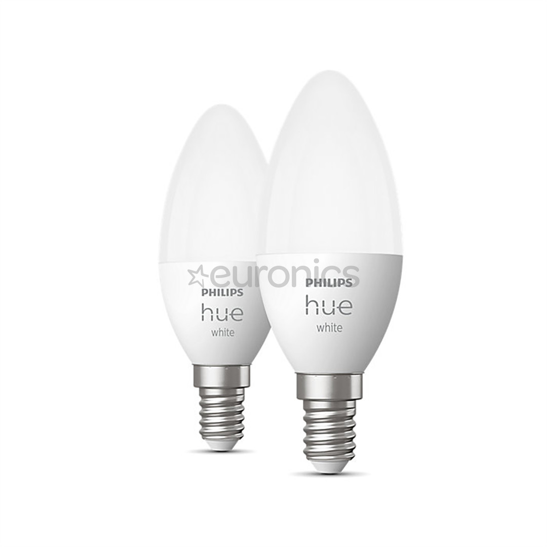 Philips Hue White, E14, pehme valge, 2 tk - Nutivalgusti