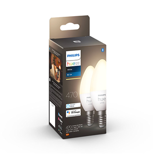 Philips Hue White, E14, soft warm, 2 pcs - Smart light