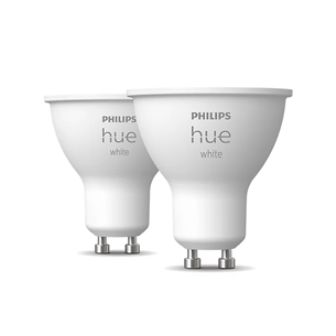 Philips Hue White, GU10, soft warm, 2 pcs - Smart light 929001953508
