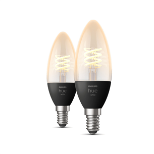 Philips Hue White, E14, soft warm, filament, 2 pcs - Smart light 929002479502