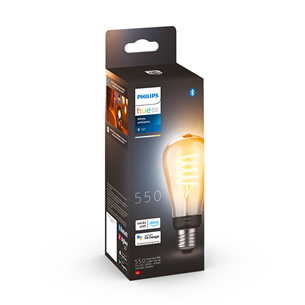 Philips Hue White Ambiance, E27, filament, white - Smart light