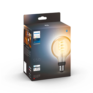 Philips Hue White Ambiance, E27, filament, white - Smart light