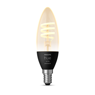 Philips Hue White Ambiance, E14, hõõgniidiga, valge - Nutivalgusti 929003145201