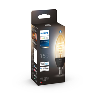 Philips Hue White Ambiance, E14, filament, white - Smart light