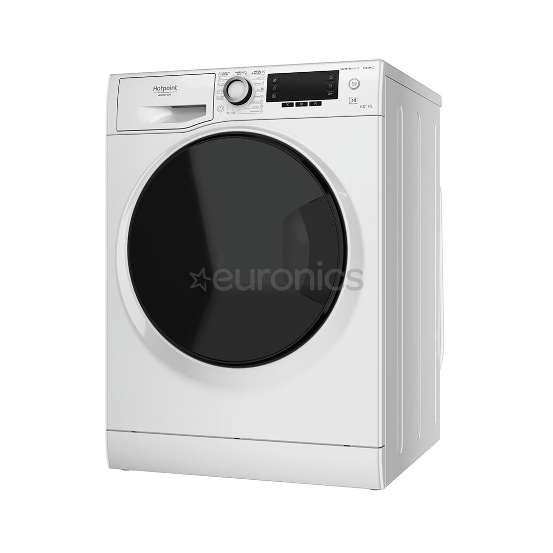 Hotpoint Ariston, 11 kg / 7 kg, depth 60,5 cm, 1600 rpm Washerdryer