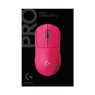 Logitech G PRO X Superlight 2, roosa - Juhtmevaba hiir