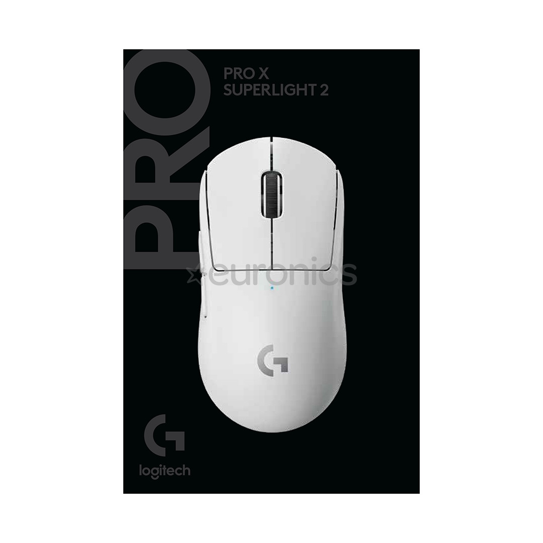 Logitech G PRO X Superlight 2, белый - Беспроводная мышь