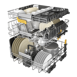 Whirlpool, 14 nõudekomplekti, laius 60 cm - Integreeritav nõudepesumasin
