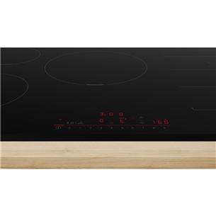 Bosch Series 6, width 80 cm, frameless, black - Built-in induction hob