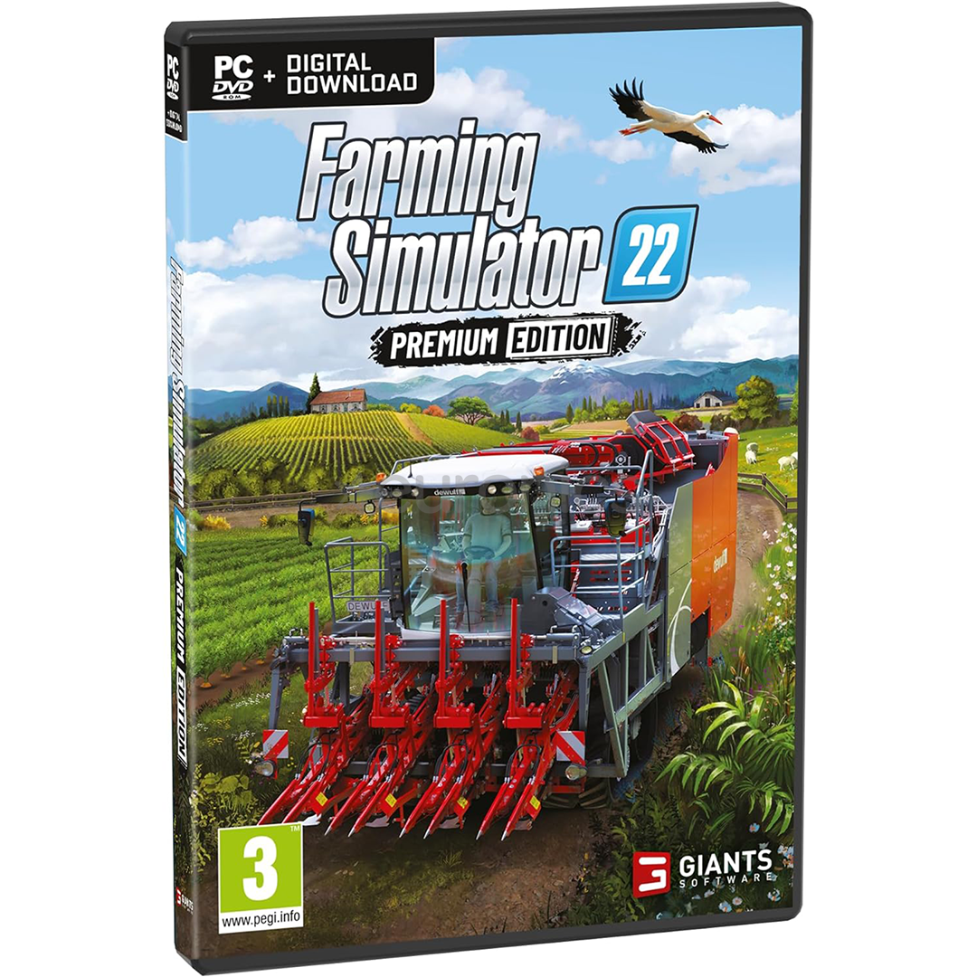 Farming Simulator 22 Platinum Edition, PC Mac Steam Game