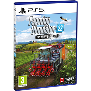 Farming Simulator 22 - Premium Edition, PlayStation 5 - Mäng 4064635500348