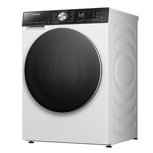 Hisense 10,5 kg + 10 kg, 1400 p/min - Eestlaetav pesumasin + Pesukuivati