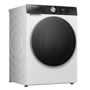 Hisense 10,5 kg + 10 kg, 1400 p/min - Eestlaetav pesumasin + Pesukuivati