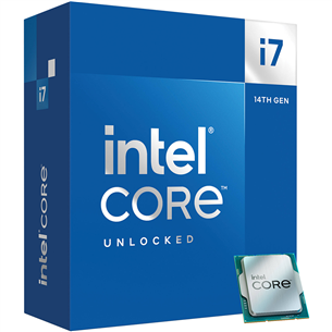 Intel Core i7-14700KF, 20-cores, 125W, LGA1700 - Protsessor BX8071514700KFSRN3Y