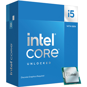 Intel Core i5-14600KF, 14-cores, 125W, LGA1700 - Protsessor BX8071514600KFSRN42