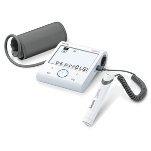 Beurer, white - Blood pressure monitor with ECG function BM96