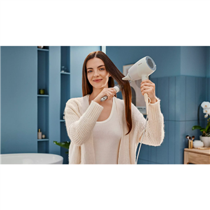 Philips 9000 series, Prestige SenseIQ, 1800 W, beige - Hair dryer