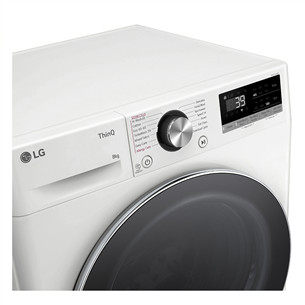 LG, TurboWash, 8 kg, depth 47,5 cm, 1200 rpm - Front load washing machine
