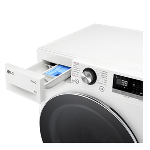 LG, TurboWash, 8 kg, depth 47,5 cm, 1200 rpm - Front load washing machine