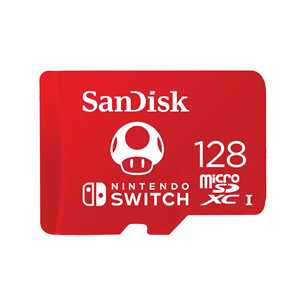 SanDisk microSDXC card for Nintendo Switch, 128 GB - Memory card SDSQXAO-128G-GNCZN