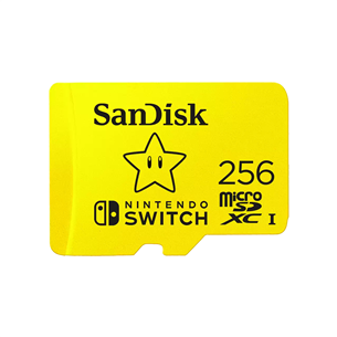 SanDisk microSDXC card for Nintendo Switch, 256 GB - Memory card SDSQXAO-256G-GNCZN