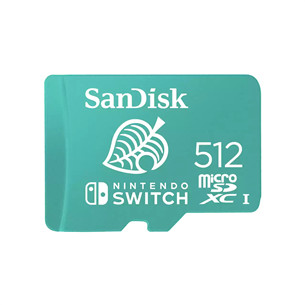 SanDisk microSDXC card for Nintendo Switch, 512 GB - Mälukaart
