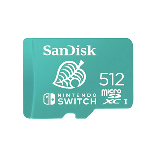 SanDisk microSDXC card for Nintendo Switch, 512 GB - Memory card SDSQXAO-512G-GNCZN