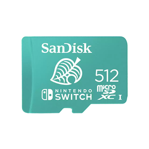 SanDisk microSDXC card for Nintendo Switch, 512 GB - Mälukaart