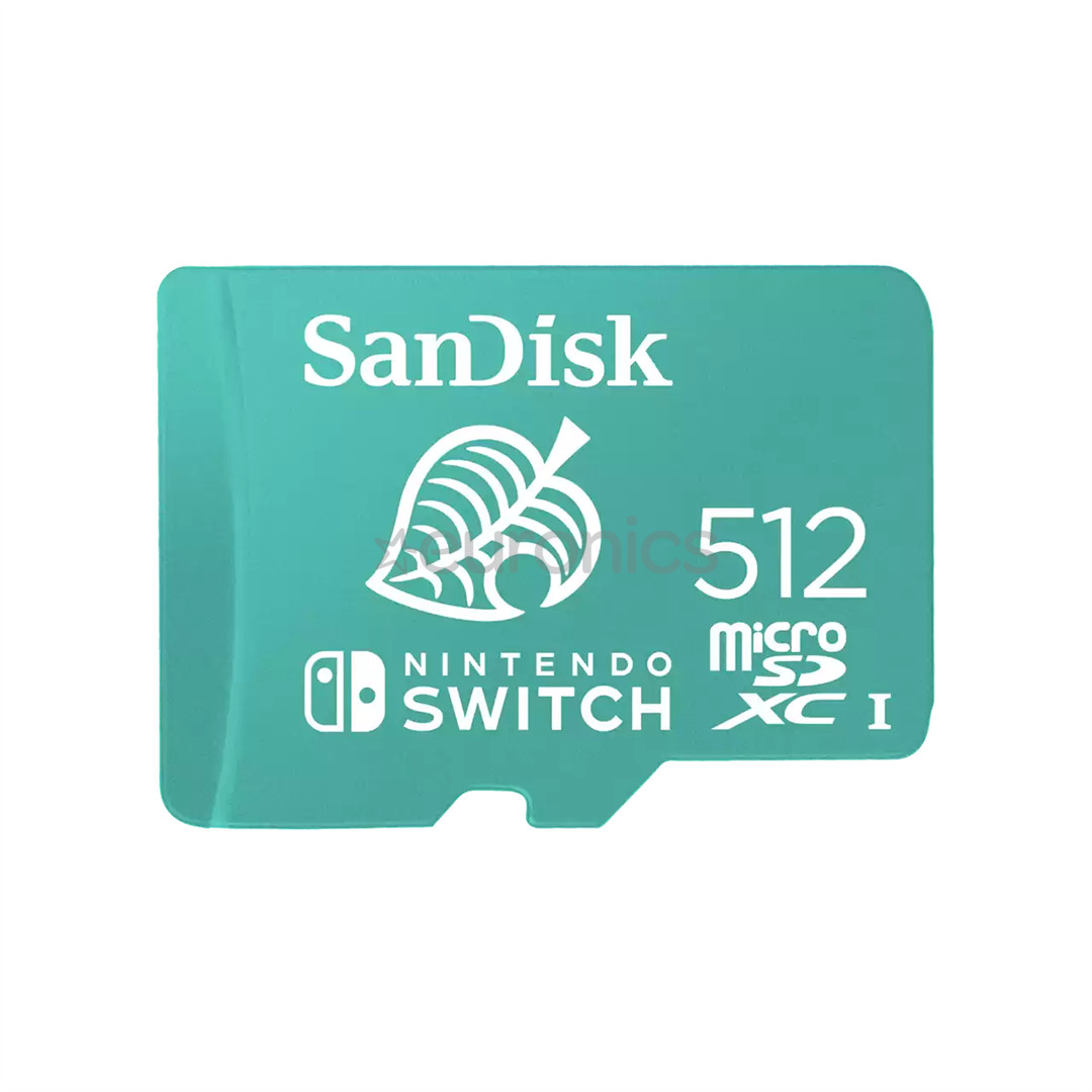 SanDisk microSDXC card for Nintendo Switch, 512 GB - Mälukaart