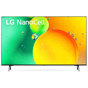 LG NANO753QC, 43'', Ultra HD, LED LCD, NanoCell, black - TV 43NANO753QC.AEU