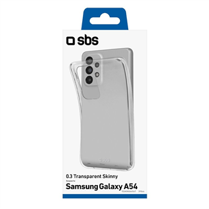 SBS Skinny cover, Samsung Galaxy A54, прозрачный - Чехол для смартфона