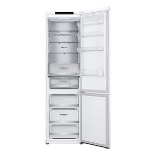 LG, NoFrost, 387 L, 203 cm, white - Refrigerator