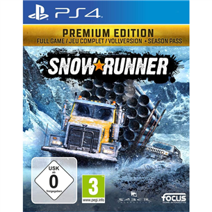 SnowRunner Premium Edition, PlayStation 4 - Mäng 3512899122956