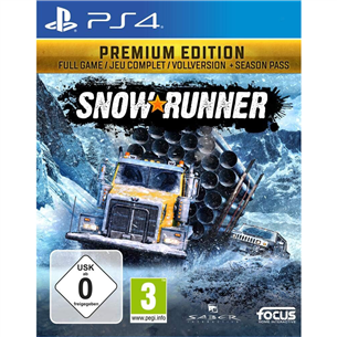 SnowRunner Premium Edition, PlayStation 4 - Игра