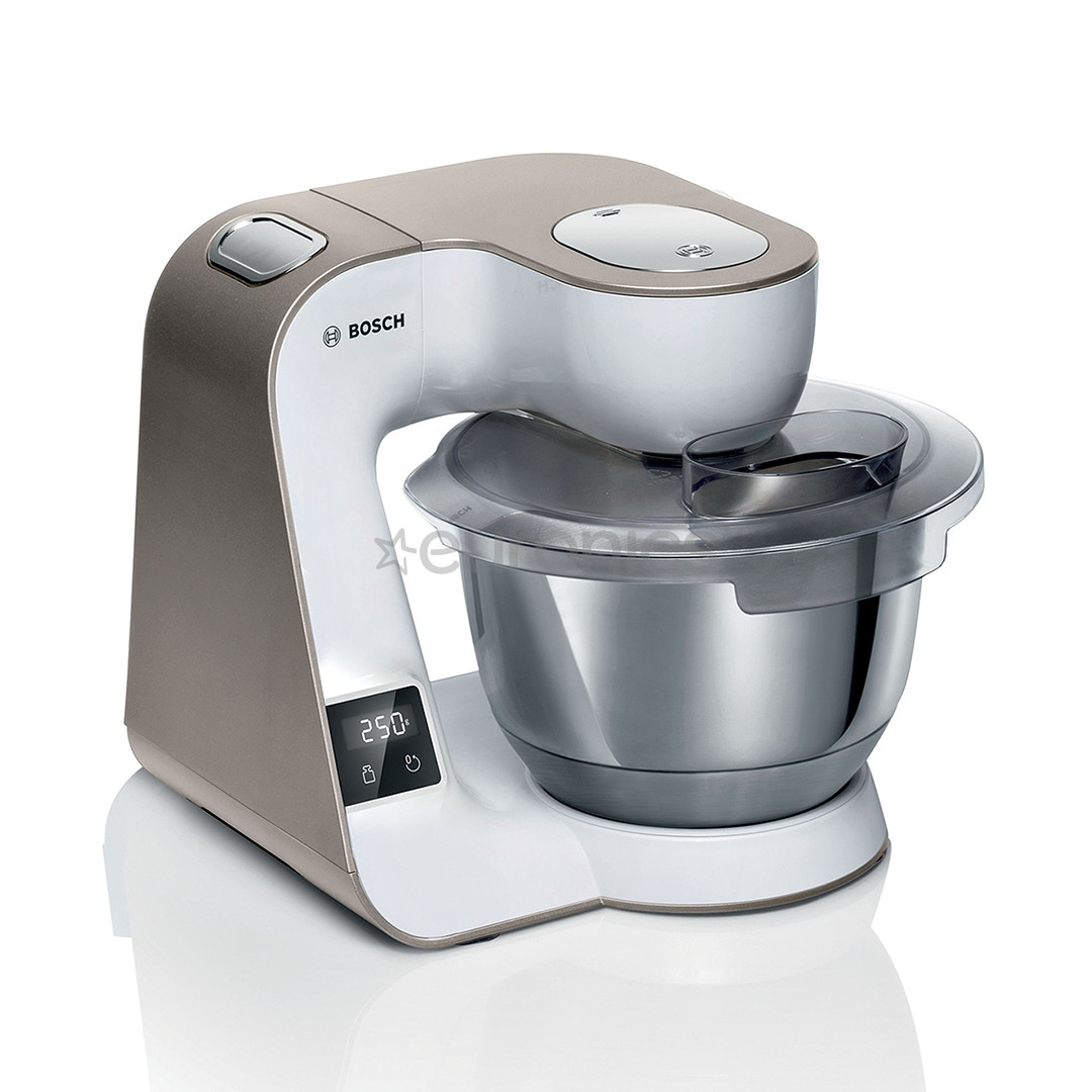 Bosch, MUM 5, 1000 W, 3,9 L, valge/pronks - Köögikombain