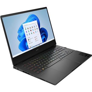 HP OMEN 16-xd0004no, 16,1'', FHD, 165 Hz, Ryzen 7, 16 GB, 1 TB, RTX 4060, SWE, black - Notebook