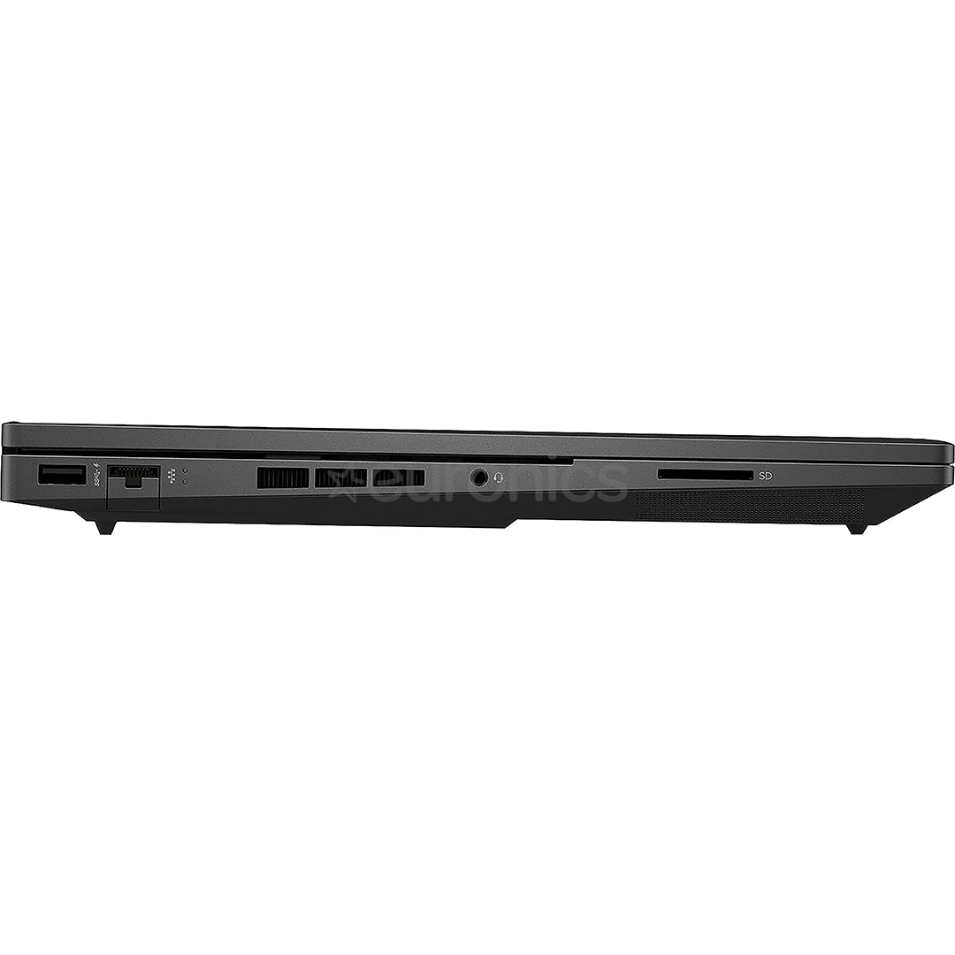 HP OMEN 16-xd0004no, 16,1'', FHD, 165 Hz, Ryzen 7, 16 GB, 1 TB, RTX 4060, SWE, black - Notebook