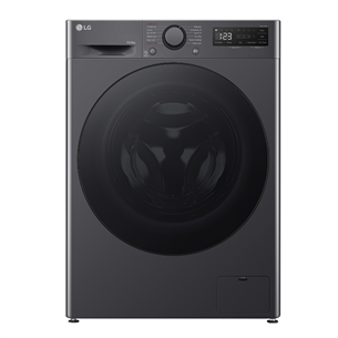 LG, 10 kg / 6 kg, depth 56,5 cm, 1400 rpm, black - Washer-dryer combo