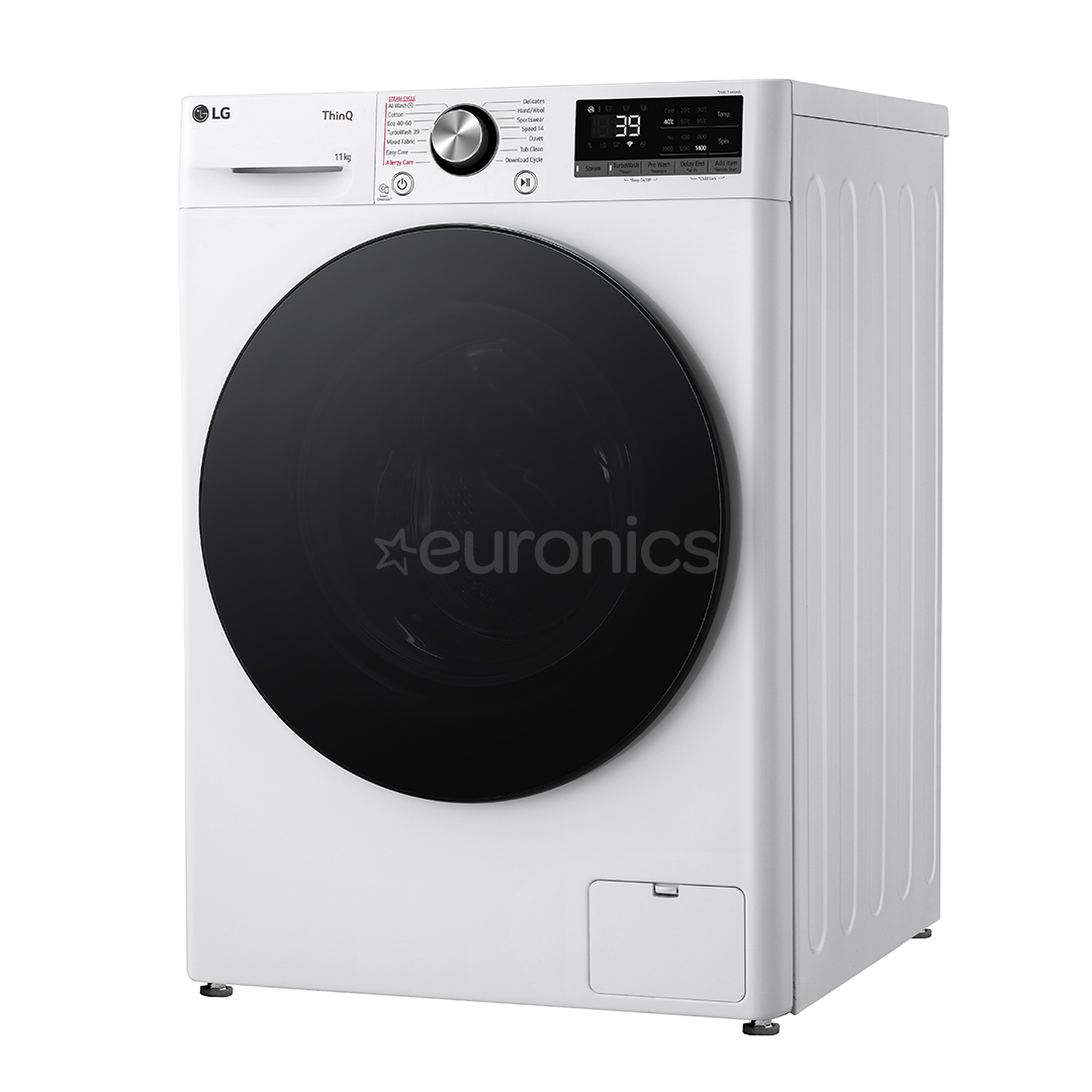 LG, 11 kg, sügavus 56,5 cm, 1400 p/min - Eestlaetav pesumasin