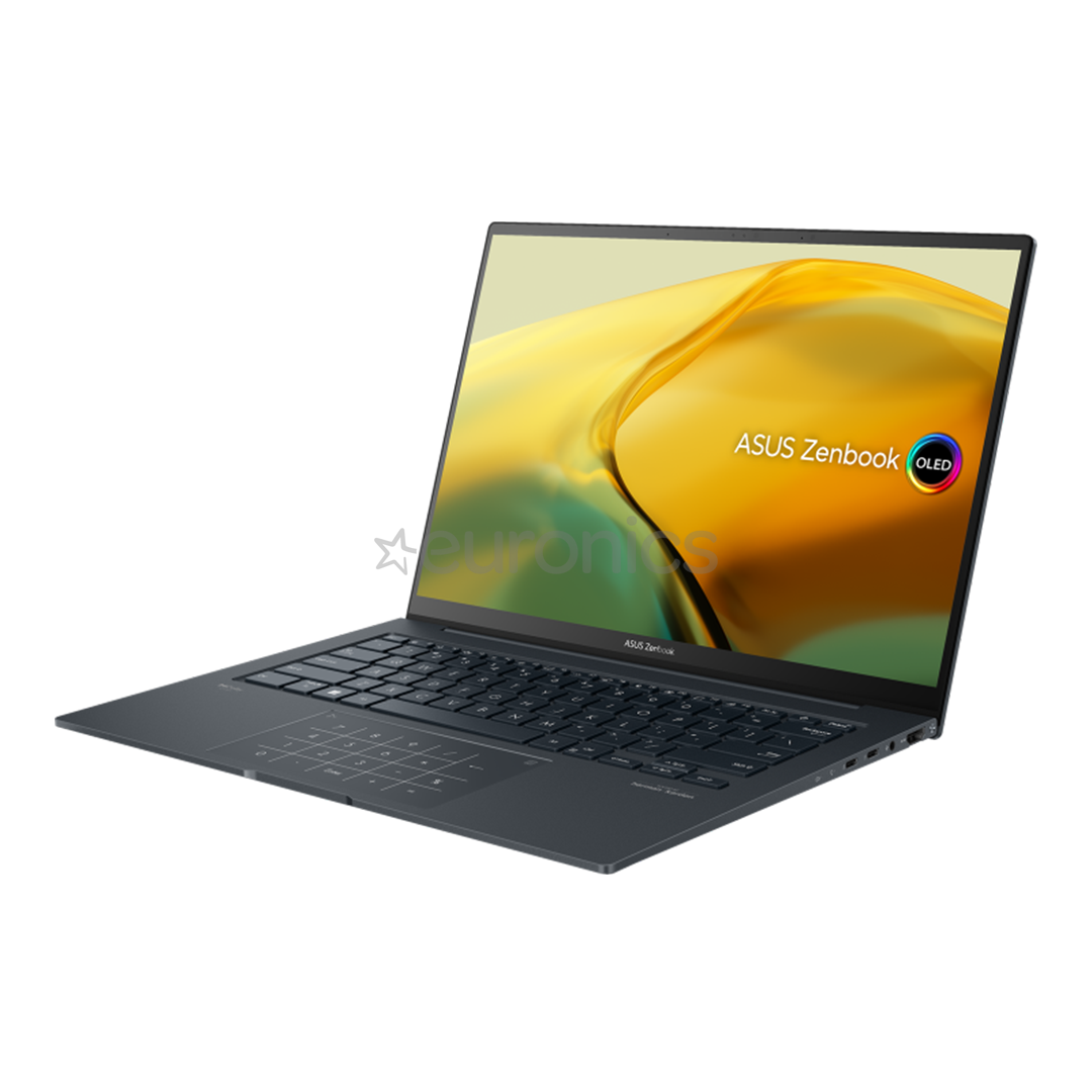 Asus Zenbook 14X OLED, 2.8K, i5, 16 GB, 512 GB, gray - Laptop