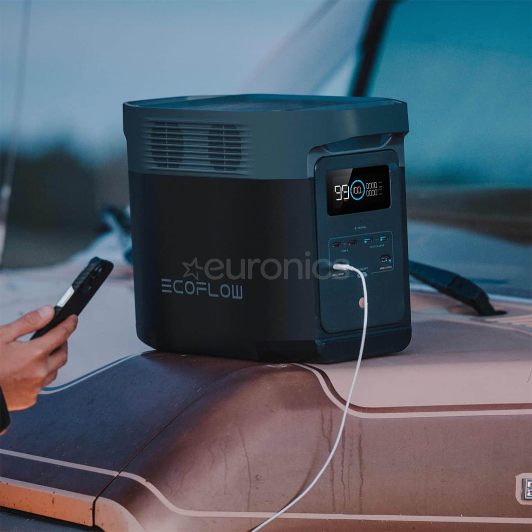 EcoFlow DELTA 2 1024 Wh - Kaasaskantav akujaam / akupank